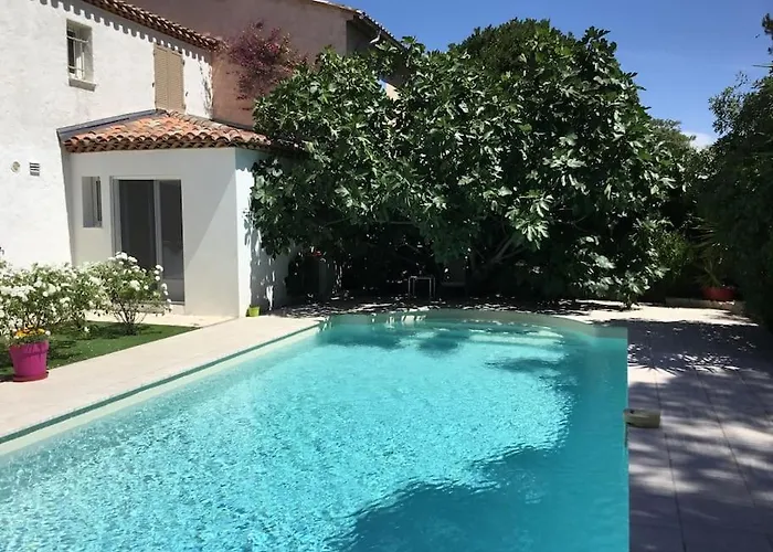 Ste Maxime 5 Etoiles Piscine Chauffee Et Jacuzzi فيلة